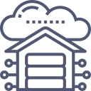 Data Warehousing and Data Lake icon